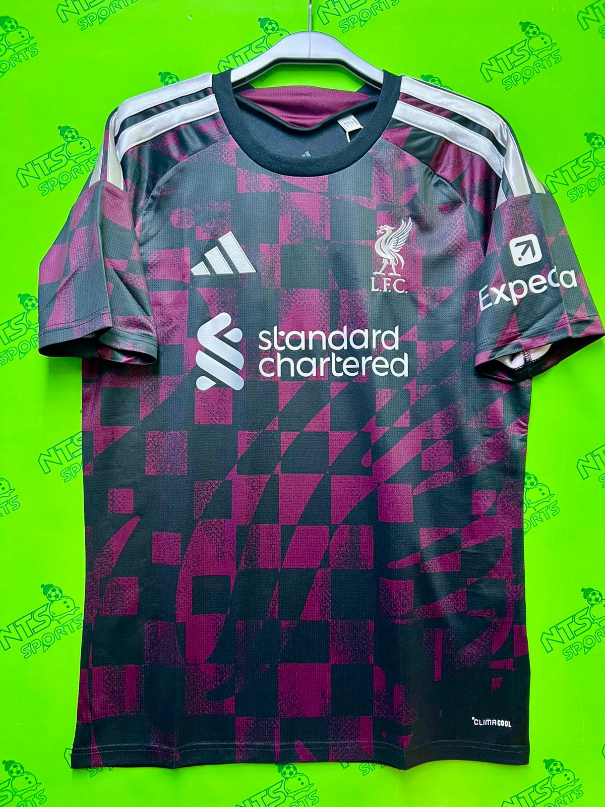 LIVERPOOL 利物浦 2026/27 第二作客球迷版男裝短袖球衣連英超印字