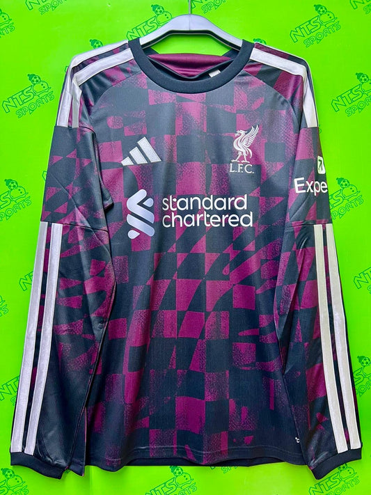 LIVERPOOL 利物浦 2026/27 第二作客球迷版男裝長袖球衣連英超印字