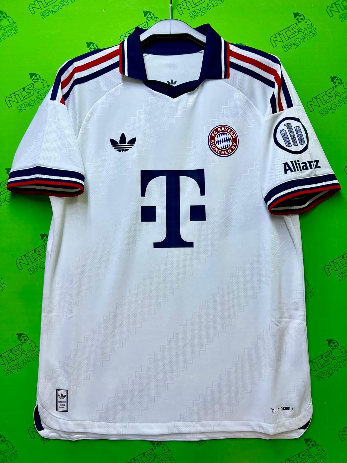 BAYERN MUNICH 拜仁慕尼黑 2026/27 作客球員版連印字連章