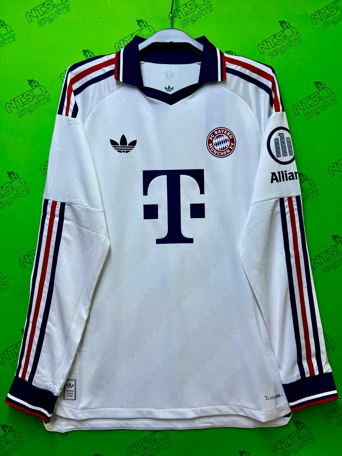 BAYERN MUNICH 拜仁慕尼黑 2026/27 作客長袖球員版連印字連章