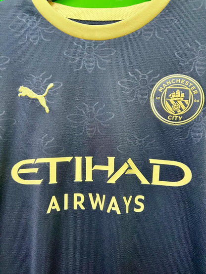 MANCHESTER CITY 曼城 2026/27 作客長袖球迷版球衣連印字連章