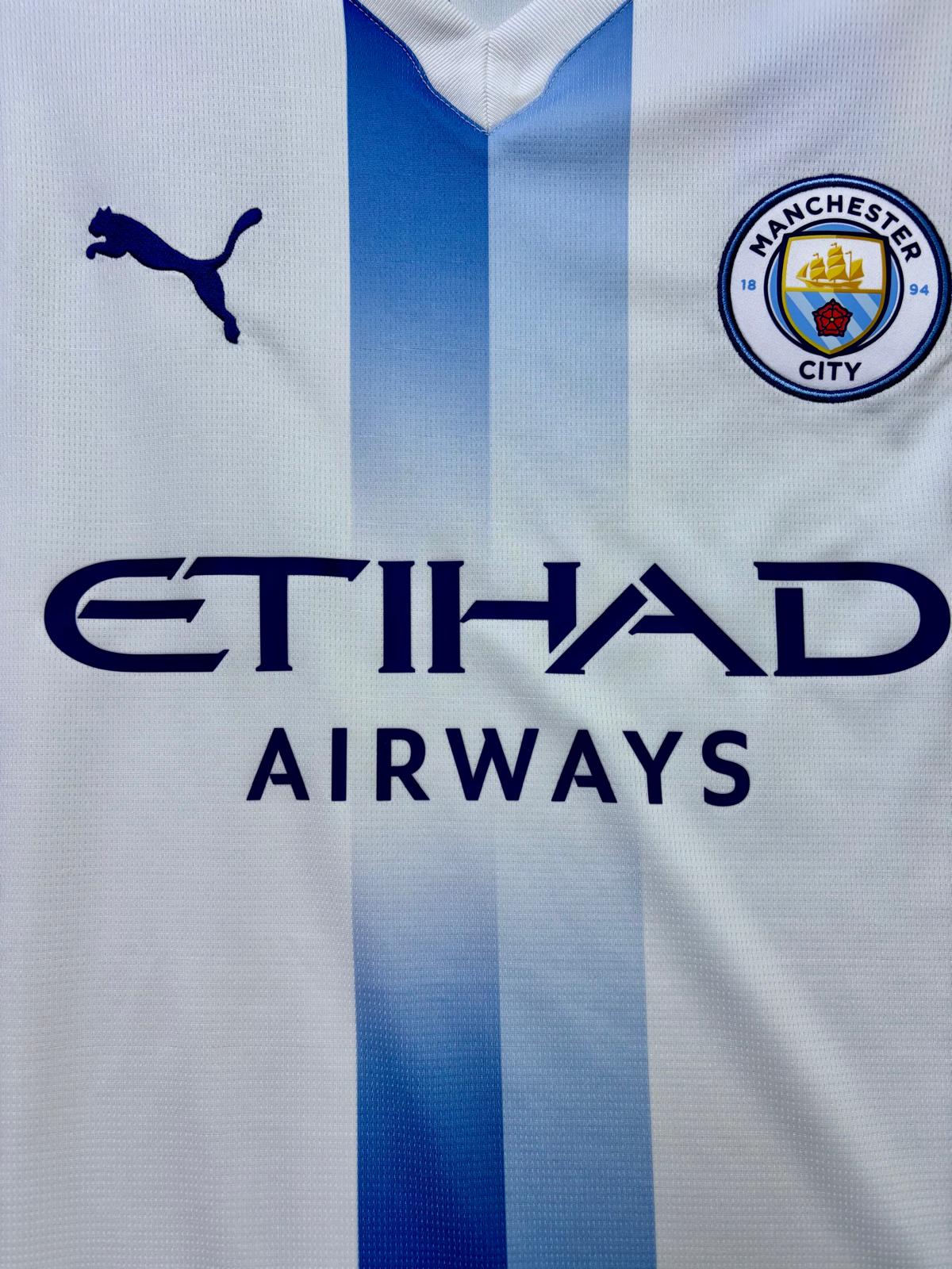 MANCHESTER CITY 曼城 2026/27 第二作客球迷版男裝短袖球衣連印字連章