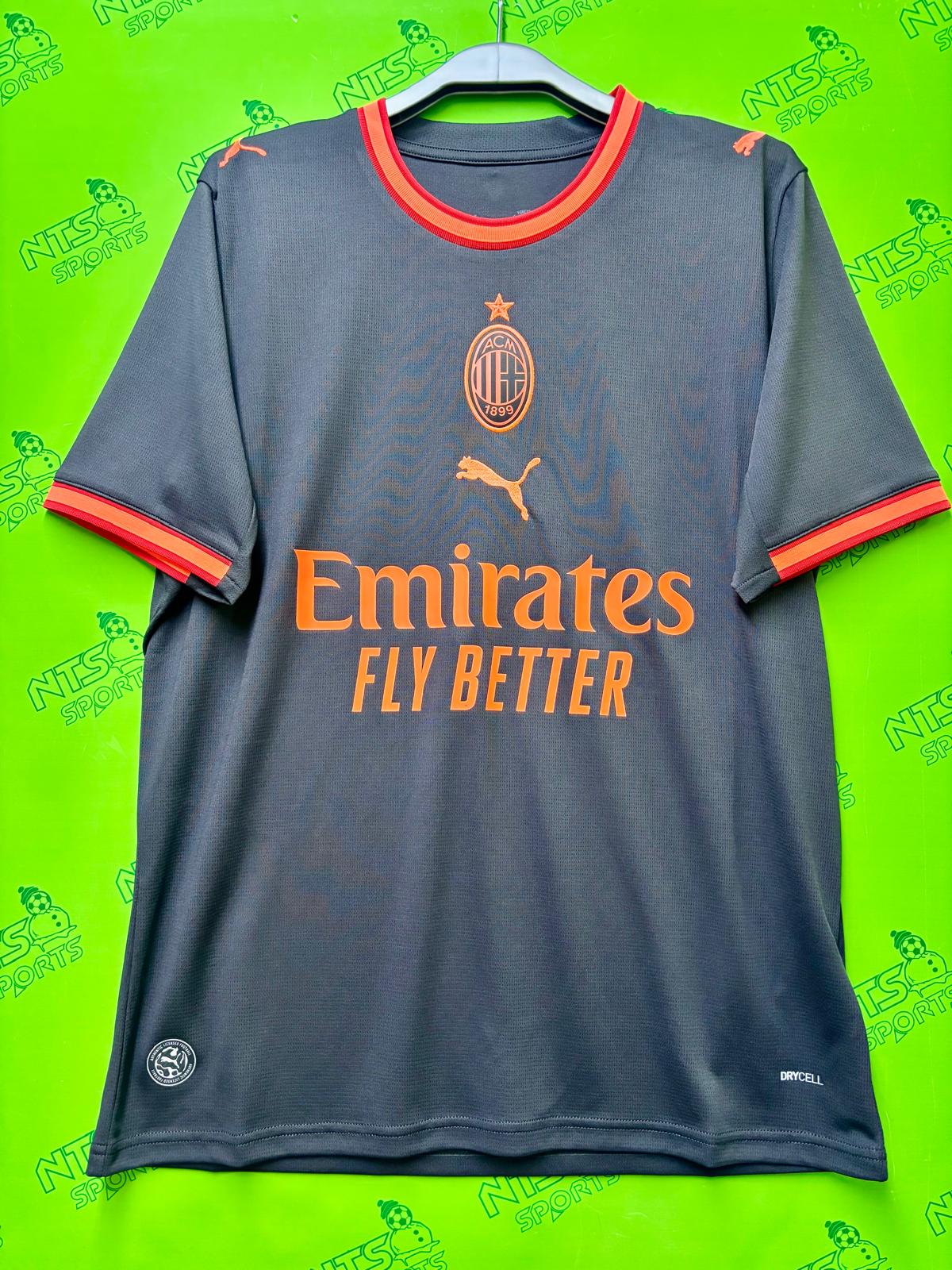 AC MILAN AC米蘭 2026/27 第二作客球迷版男裝短袖球衣連印字