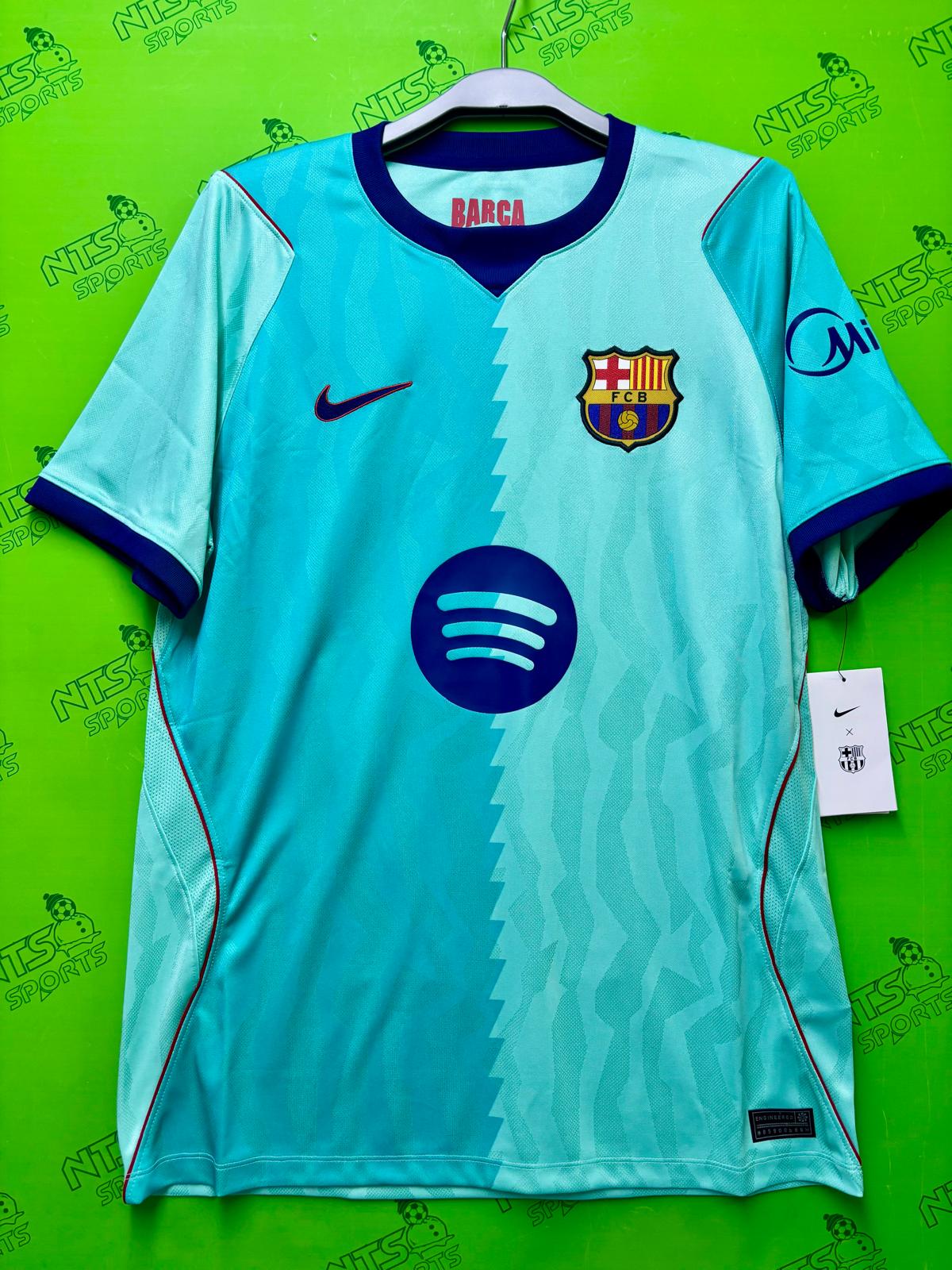 BARCELONA 巴塞隆拿 2026/27 第二作客球迷版男裝短袖球衣連字章