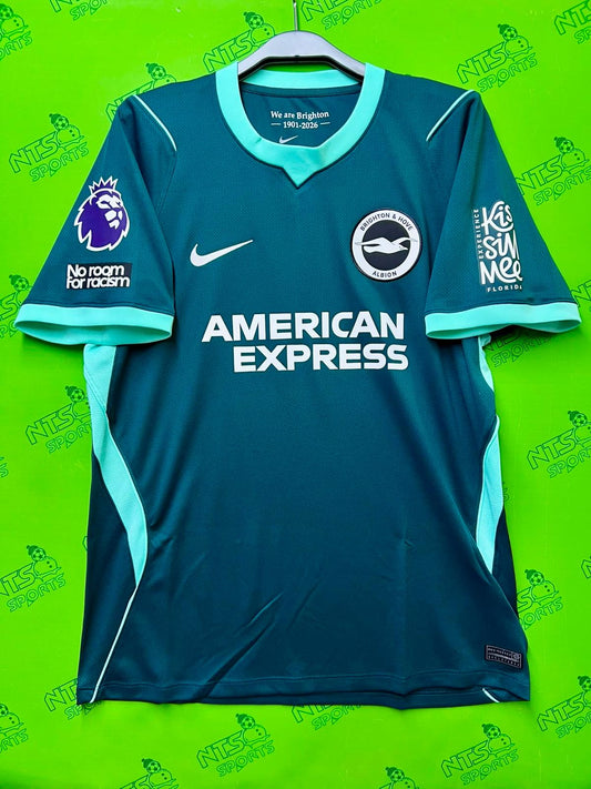 BRIGHTON 白禮頓 2026/27 第二作客球迷版球衣連英超印字及英超章