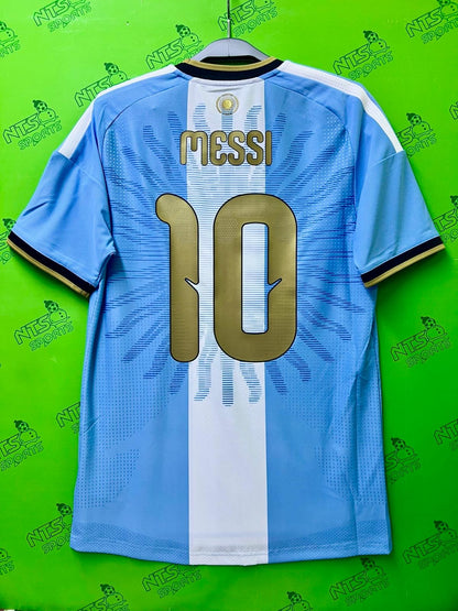 ARGENTINA 阿根廷 2026 Messi 告別賽球員版球衣連美洲國家盃金章