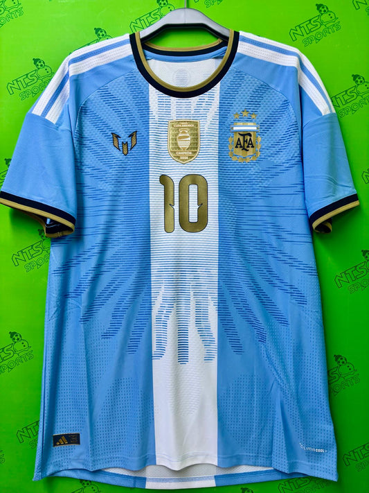 ARGENTINA 阿根廷 2026 Messi 告別賽球員版球衣連美洲國家盃金章