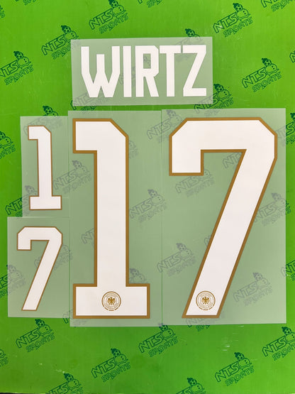 GERMANY 德國 2026 第二作客球迷版男裝長袖球衣連印字